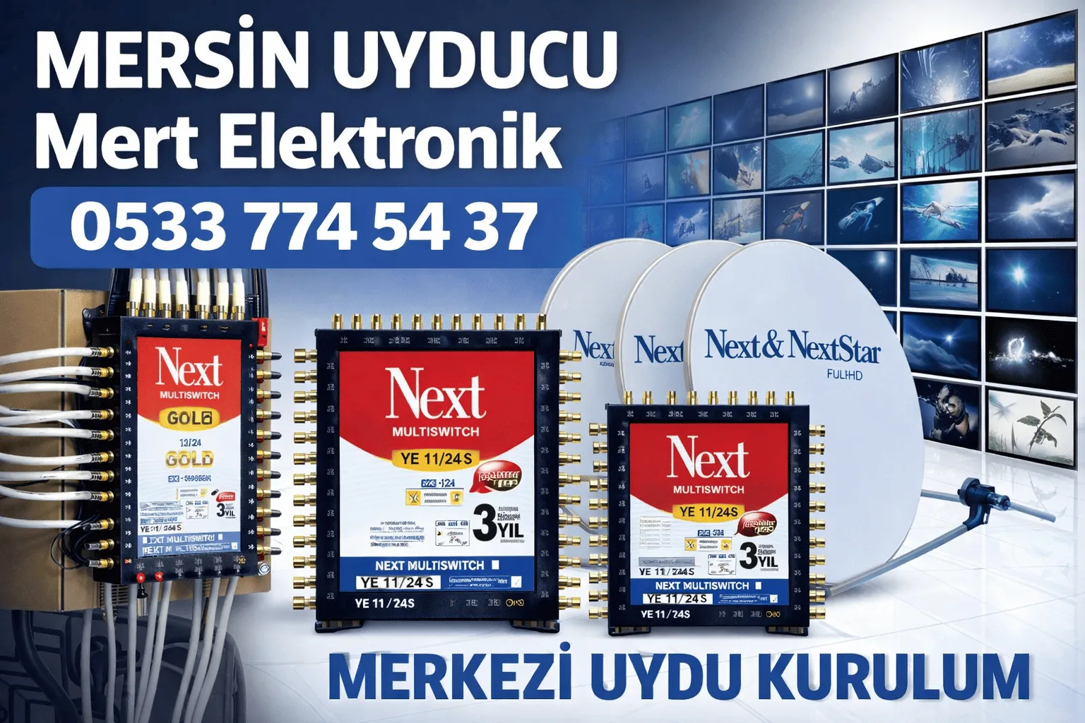 Merkezi Uydu Sistemleri Kurulumu