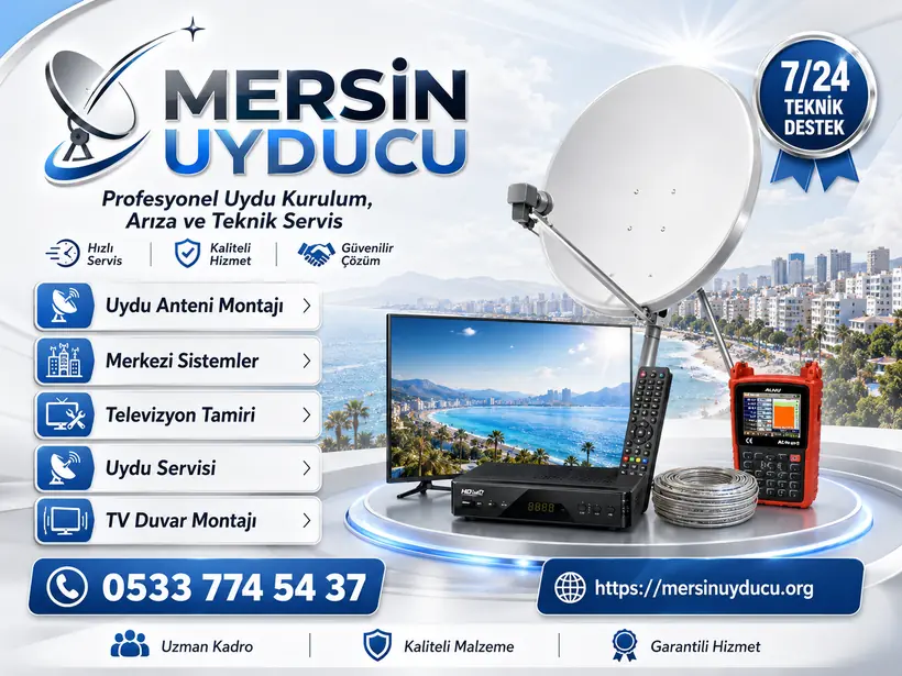 Mersin Uyducu profesyonel uydu kurulum görseli